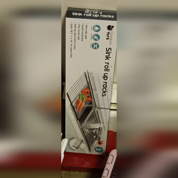 new in box over the sink racks - Picture 2 of 3